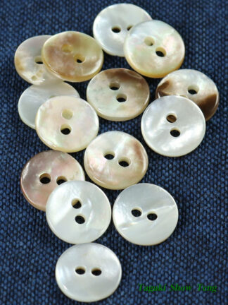 貝ボタン 蝶貝 白 20個セット
